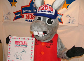 Mustang Pizza Subs food