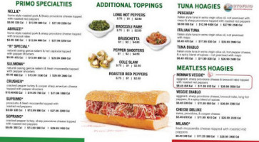 Primo Hoagies food