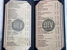 Off The Vine menu