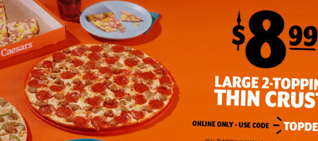 Little Caesars Pizza food