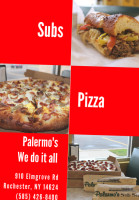 Palermo's Subs Pizza food