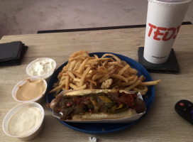 Ted's Hot Dogs food