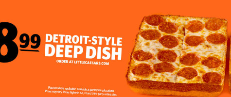 Little Caesars Pizza food