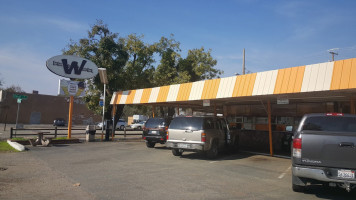 Webster's Country Burger Drive-in outside