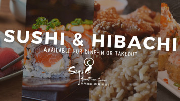 Sogo Sushi Hibachi food