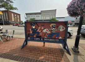 Cops Doughnuts Headquarters inside