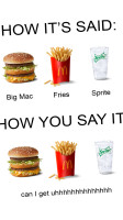 Mcdonald's food