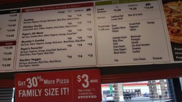 Papa Murphy 's Take 'n ' Bake Pizza inside