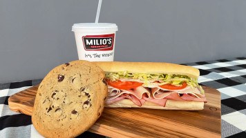 Milio's Sandwiches food