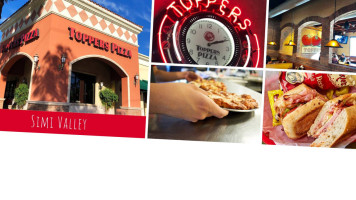 Toppers Pizza food