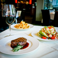 Johnny Delmonico's Steakhouse food