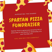 Spartan Pizza food