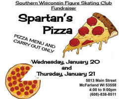 Spartan Pizza food