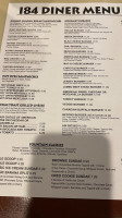 I-84 Diner menu