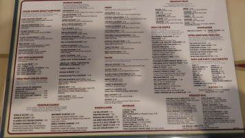 I-84 Diner menu