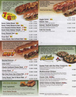 Subway Sandwiches Salads menu