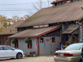 Parker's Maple Barn outside