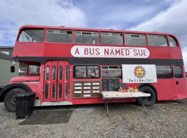 The 'lil Taco Bus, Aka A Bus Named Sue food