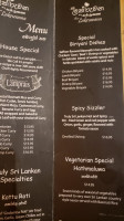 Lakruwana menu