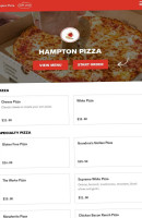 Hampton Pizza inside