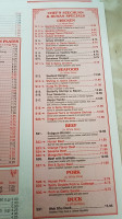 Sunshine menu