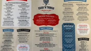 Eggs N Things menu