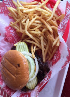 Freddy's Frozen Custard Steakburgers inside