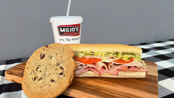 Milio's Sandwiches food