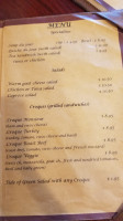 Chocolatine French Café menu