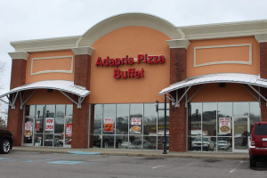 Adapris Pizza Buffet outside