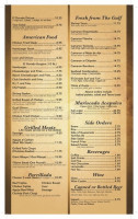 El Dorado menu