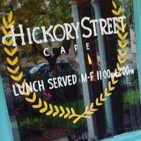 Hickory Street Cafe menu