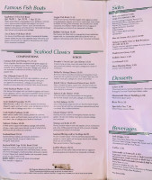 Croaker's Spot Petersburg menu