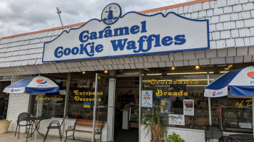 Caramel Cookie Waffles Co. inside