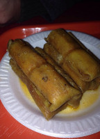 Hicks Tamales Bbq Shop food