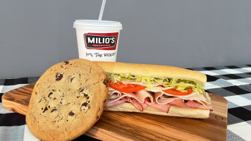 Milio's Sandwiches food