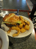 Burger Town Grille Upper Deck Sports food