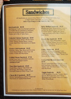 Plaza Grill menu