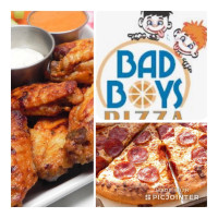 Bad Boys Pizza food