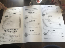 Rockford Cafe menu