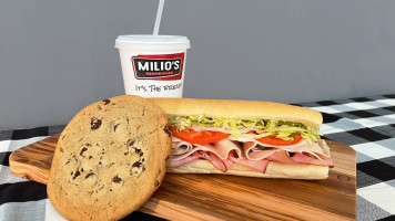 Milio's Sandwiches food