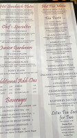 Cafe M Bloomers menu