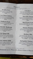 Quivey's Grove menu