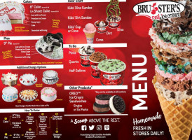 Bruster's Real Ice Cream food