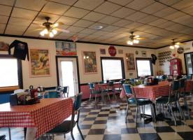 The Pink Cadillac Diner outside