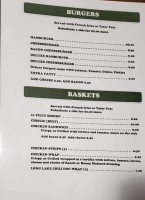 Long Lake Cafe Llc menu