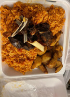 Nkechi African Cafe food