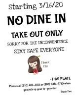 Thai Plate outside