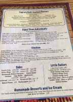 Captain Bob's Bbq Seafood menu