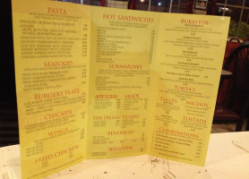 Jino's Pizza Deli menu